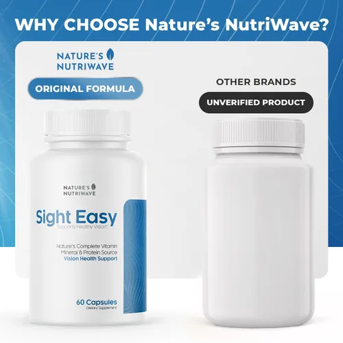 Miniatura 6 de SIGHT EASY - Vitaminas y suplementos minerales para los ojos con luteína y zeaxantina, vitamina C, vitamina E, zinc y arándano para una visión