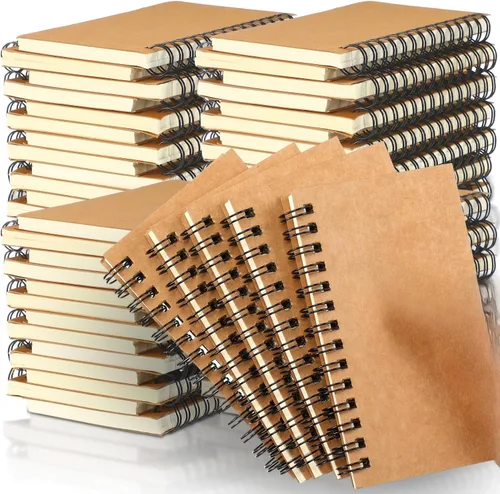 Miniatura 9 de Jutom 18 piezas de pequeños cuadernos en espiral, blocs de notas 3x5 a granel, pequeños cuadernos de bolsillo, mini blocs de notas con páginas
