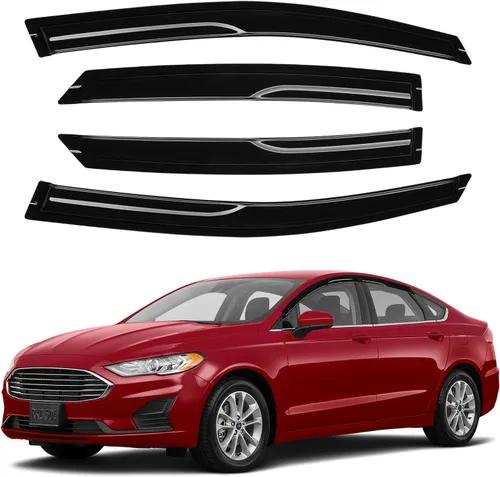Miniatura 31 de Canvcle RAV4 Rain Guards - Window Visors for Toyota RAV4 2006-2012, Outside-Mount Tape-On Side Window Wind Deflectors for RAV4 Accessories, Vent