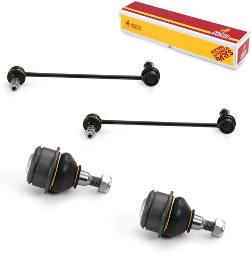 Miniatura 271 de Metrix Premium Chassis Parts - Juego de 4 piezas de articulación de rótula superior y barra estabilizadora delantera para Ford Ranger RWD 1998-2011