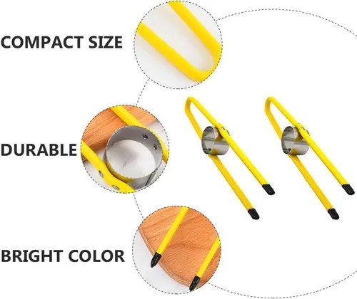 Miniatura 5 de Happyyami 2 peladores de maíz de acero inoxidable, ergonómicos para una fácil eliminación del grano del maíz en la mazorca, accesorio de cocina