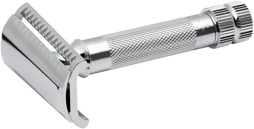Miniatura 11 de Rasuradora de seguridad Merkur-razor 37c, cromado con barra inclinada