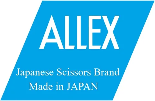 Miniatura 3 de ALLEX Tijeras de oficina para zurdos para escritorio, tijeras medianas de 6.5 pulgadas multiusos para mano izquierda, fabricadas en Japón, hoja
