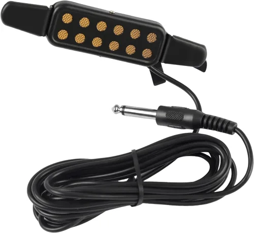 Pastilla de guitarra con clip para guitarra acústica de cuerda de acero (no para clásica) Pastillas de guitarra eléctrica de 38-42 pulg Transductor
