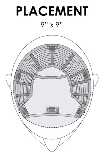 Miniatura 6 de Top Smart - Cubrepelo sintético con encaje frontal de 12 pulgadas