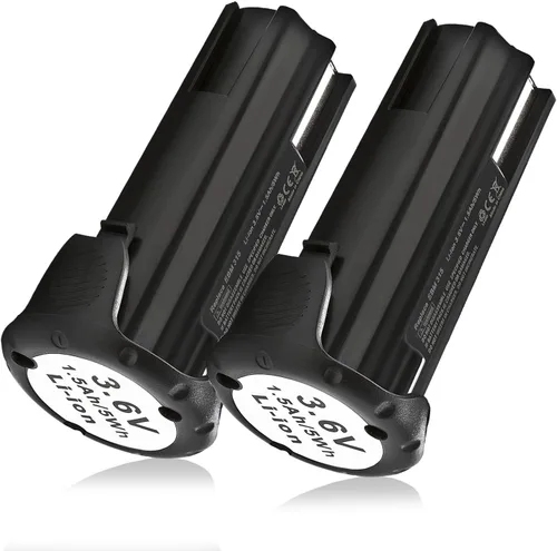 ExpertPower 2 x 3.6v 1500mAh batería de repuesto de iones de litio para Hitachi 326263, 326299, EBM315