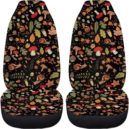 Miniatura 25 de 2 fundas de asiento para automóviles con estampado de bandera americana del 4 de julio, color negro, accesorios para el interior del vehículo