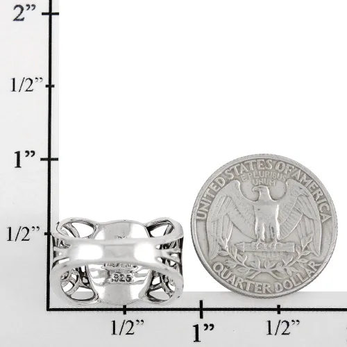 Miniatura 4 de Anillo de plata de ley con turquesa auténtica (color seleccionado)