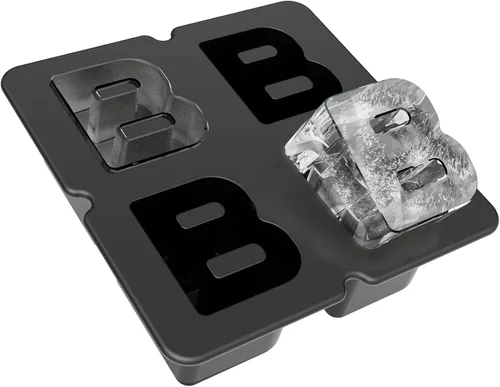 Miniatura 26 de Molde personalizado para cubitos de hielo Letra N - Molde de hielo de silicona con letras para moldes de cubitos de hielo personalizados y moldes