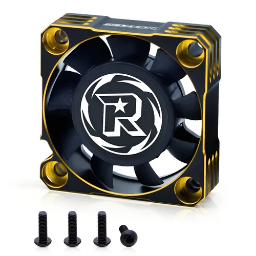 Ventilador de refrigeración de motor de 40 mm 16000 RPM Ventilador ESC Ventilador de refrigeración RC para camión RC 1/5 1/6 40 mm de diámetro del