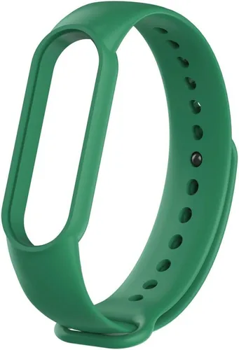 Miniatura 33 de Senter Correa de reloj de silicona suave Banda de repuesto para Xiaomi Mi Band 5 y Mi Band 6 Smart Watch Azul oscuro