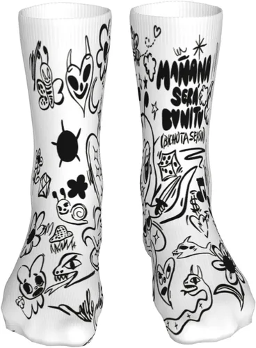 NALCKA Karol Singer G Socks Super Soft Crew Sock Personalidad Resistente al Olor Antiolor Unisex Calcetines Deportivos Calcetines Bajo 16 pulgadas,