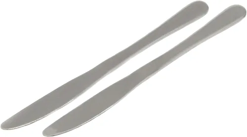 Miniatura 7 de Chef Craft Juego de cucharillas de alta resistencia, 6 pulgadas de largo, juego de 3 piezas, acero inoxidable