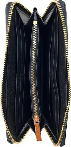Miniatura 4 de Tory Burch Emerson Wristlet Zip Continental para mujer (negro), Negro