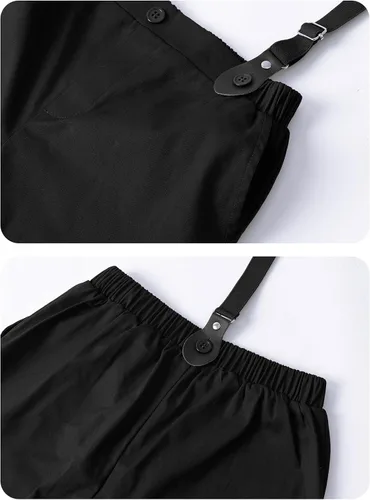 Miniatura 50 de A&J DESIGN Conjunto de ropa formal para niños pequeños con tirantes y tirantes