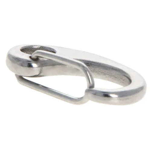 Miniatura 13 de MroMax Mosquetón a presión, acero inoxidable 304, clip de gancho a presión de 2.756 in/2.76 pulgadas de longitud, garra de langosta de grado marino