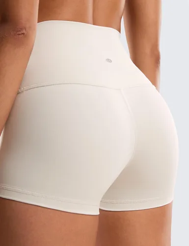 Miniatura 17 de CRZ YOGA Butterluxe - Pantalones cortos de ciclismo de cintura alta para mujer, 2.5 pulgadas, yoga, entrenamiento, elastano, correr, voleibol