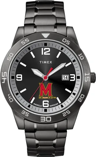 Miniatura 33 de Timex Tribute Acclaim - Reloj para hombre de 42 mm de cuarzo con correa de acero inoxidable