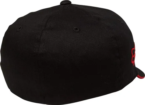 Miniatura 2 de Fox Racing Sombreros Honda Fanwear Flexfit para niños grandes, talla única, color negro