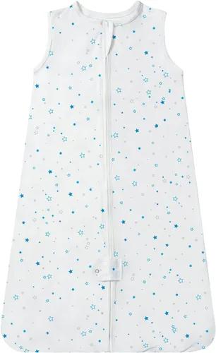 Miniatura 8 de TotAha - Saco de Dormir Ligero, Manta Portátil Elástica, Suave y Acogedora con Cremalleras Seguras de 2 Vías para 0-6-12-24 Meses 0.5 TOG