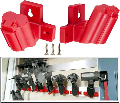 Miniatura 2 de Paquete de 4 soportes para herramientas compatibles con Milwaukee 12V Taladro Herramienta Colgador Almacenamiento de Herramientas Eléctricas