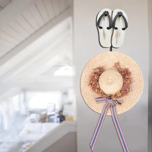 Miniatura 4 de Veclotch Ganchos para colgar en la pared, con temática de playa, para colgar en la pared, para baño, dormitorio, sala de estar