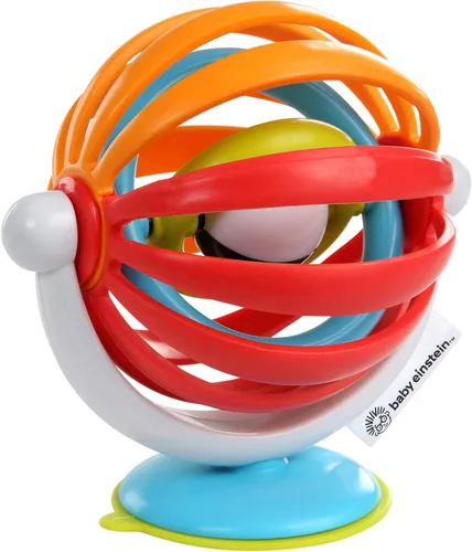 Baby Einstein Sticky Spinner - Juguete de actividades para silla alta sin BPA, a partir de 3 meses Spinner pegajoso