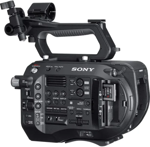 Miniatura 4 de Sony Sistema de cámara PXW-FS7M2 XDCAM Super 35 (PXW-FS7M2) + monitor 4K + micrófono NTG1 + 2 tarjetas de 120 GB + 3 baterías BP-U35 + bolsa + luz