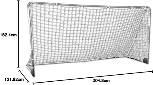 Miniatura 72 de Franklin Sports Porterías de fútbol de competición – Porterías de fútbol de acero portátiles para patio trasero – Portería de fútbol para adultos +