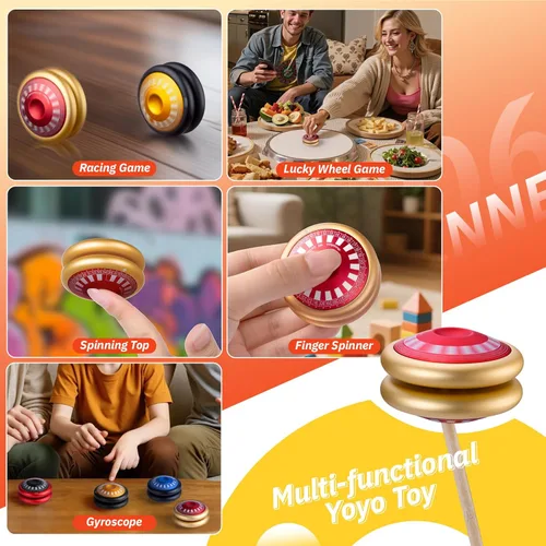 Miniatura 4 de MAGICYOYO D6 - Yoyo Multifuncional con Bucle para Niños de 8 a 12 años, Yoyo Sensible con Múltiples Formas de Juego, Yo-yo para Principiantes