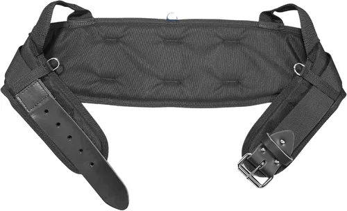 Miniatura 2 de Boulder Bag MAX Comfort - Cinturón de herramientas de soporte para espalda, color negro, hebilla de metal con punta de cuero