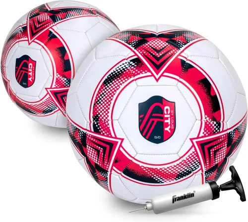 Miniatura 25 de Franklin Sports Pelotas de fútbol oficiales del equipo MLS - Balones de fútbol oficiales tamaño 5 - Balón de fútbol de tamaño y peso reglamentario