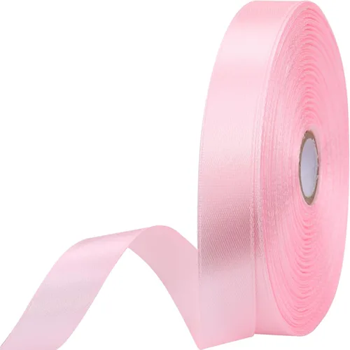 Miniatura 64 de Cinta de satén dorada de 1 pulgada de 50 yardas para envolver regalos, bodas, manualidades, Navidad, Pascua, flores, cabello, decoraciones de Dorado