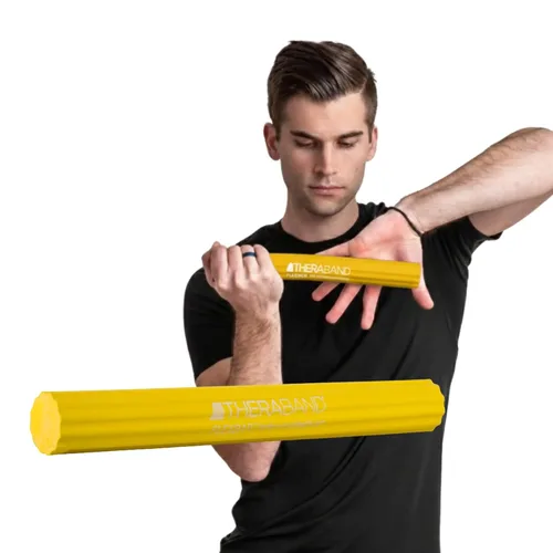 Miniatura 10 de THERABAND FlexBar - Barra para terapia de codo de tenista, alivia el dolor de la tendinitis y mejora la fuerza de agarre, barra de resistencia