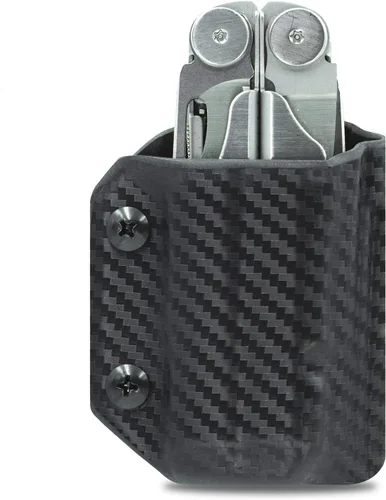 Miniatura 4 de Clip & Carry Kydex - Funda multiherramienta para cuero Wave & Wave + Plus, fabricada en Estados Unidos, funda para múltiples herramientas, funda