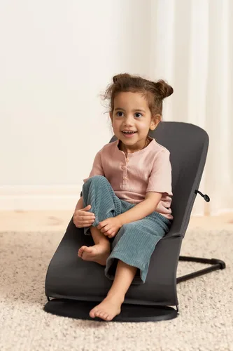 Miniatura 10 de BabyBjörn Bouncer Balance Soft, Gris Oscuro, Tejido/Jersey, Tri-Tela Asiento Ajustable de Mecedora para Bebé 2-en-1 y Silla para Niños Pequeños