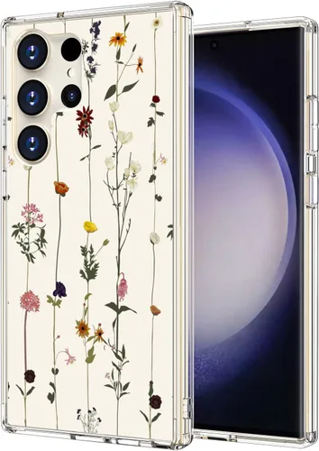 Miniatura 21 de ICEDIO Funda para Samsung Galaxy S23 Plus, delgada, transparente, con diseños de moda, para niñas y mujeres, funda protectora duradera y resistente