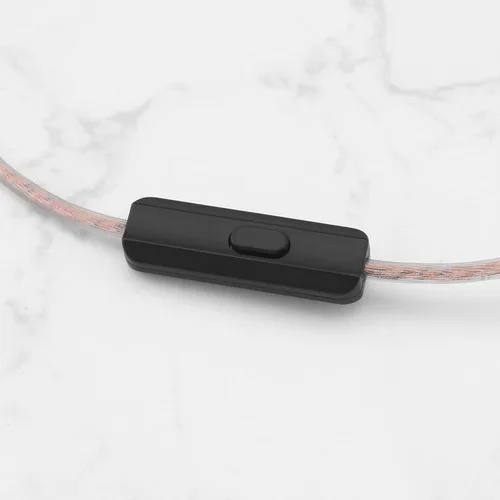 Miniatura 6 de The Lord of the Tools Cable de repuesto para auriculares C Pin de 0.138 in con micrófono compatible con cable estéreo KZ