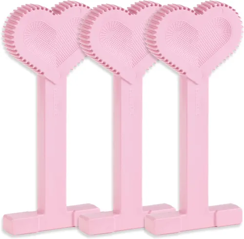 Miniatura 20 de Bullibone Juguete masticable de nailon para perros masticadores agresivos, hueso de higiene dental con sabor a tocino, juguetes duraderos