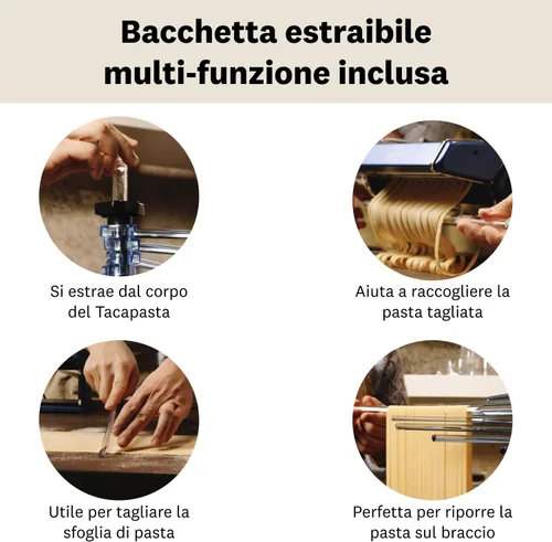 Miniatura 6 de MARCATO Escurridor de pasta, transparente