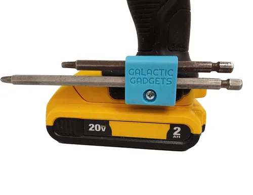 Miniatura 17 de Soporte magnético de broca larga para Dewalt 20V, sostiene de forma segura brocas largas y cortas - Galactic Gadgets (amarillo)