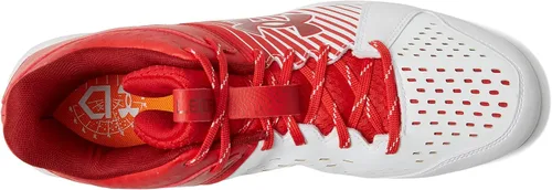 Miniatura 2 de Under Armour Men's Leadoff Mid Rubber Molded Baseball Cleat Shoe