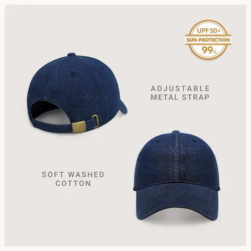 Miniatura 2 de CHOKLIDS Everyday - Gorra de béisbol unisex de algodón para hombres y mujeres ajustable ligera estilo polo ala curvada