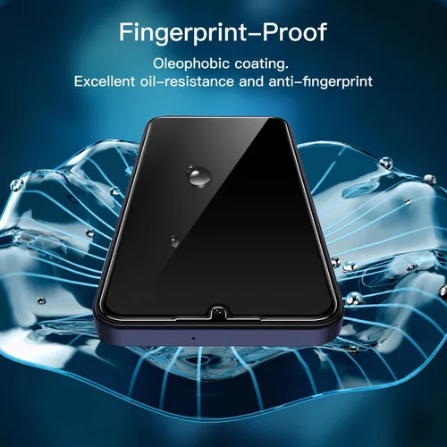 Miniatura 7 de JETech Protector de pantalla para Samsung Galaxy A15 4G / 5G de 6.5 pulgadas con protector de lente de cámara, película de vidrio templado