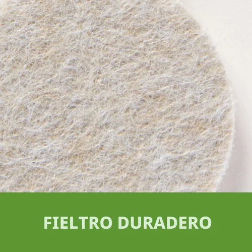 Miniatura 5 de Scotch Almohadillas de Fieltro 162 Unidades Beige, Almohadillas de Fieltro para Muebles para Proteger Suelos de Madera Dura, Redondas, Paquete