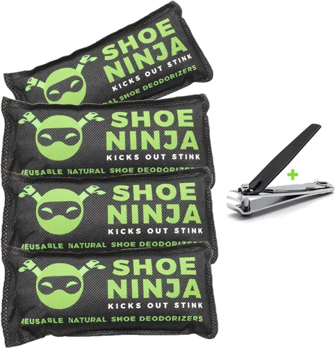 Miniatura 7 de Insertos desodorantes para zapatos, eliminador de olores de zapatos, carbón activado para absorber el olor de los zapatos, paquete de 2 eliminadores