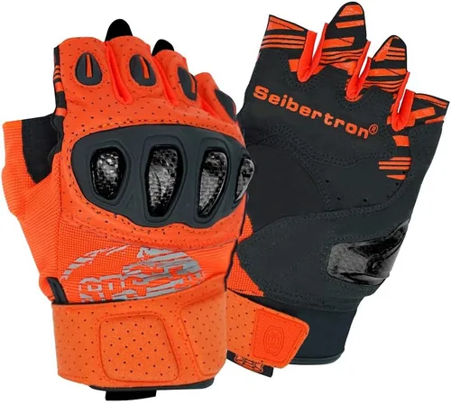 Miniatura 11 de Seibertron SPS Series - Guantes para motocicleta con pantalla táctil, para motocross, BMX, ATV, MTB, ciclismo, completo o medio dedo, para adultos