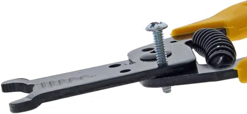 Miniatura 7 de Ideal Electrical 45-415 Premium Reflex T-5 pelador - 10-20 AWG, pelacables con reposa pulgar, punta de pinza, bloqueo deslizante, empuñaduras
