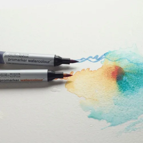 Miniatura 4 de Winsor & Newton ProMarker - Marcador de acuarela, tono carmesí Alizarin
