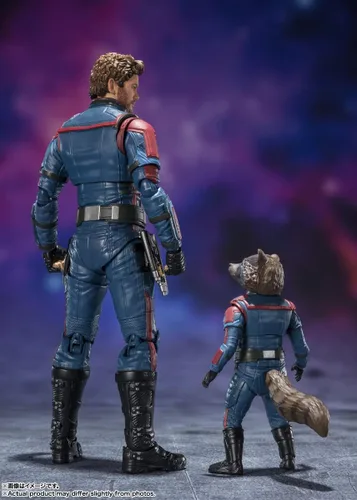 Miniatura 3 de TAMASHII NATIONS - Guardianes de la Galaxia: Vol. 3 - Star Lord & Rocket Raccoon (Guardianes de la Galaxia: Vol. 3), Figura de acción Bandai Spirits
